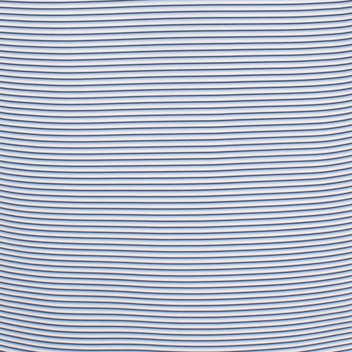 Ralph Lauren 2025 PGA Championship Lightweight Airflow Polo in White and Blue Stripe - Pattern Close Up