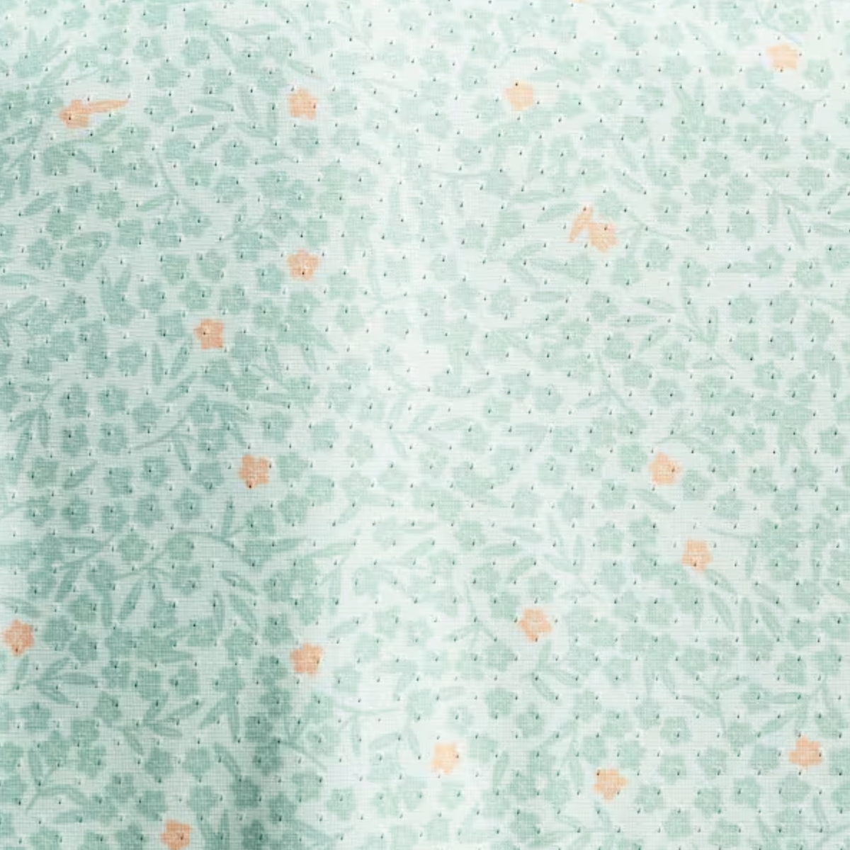 Nike 2026 PGA Championship Tailored Performance Floral Polo in Barely Green - Pattern Close Up