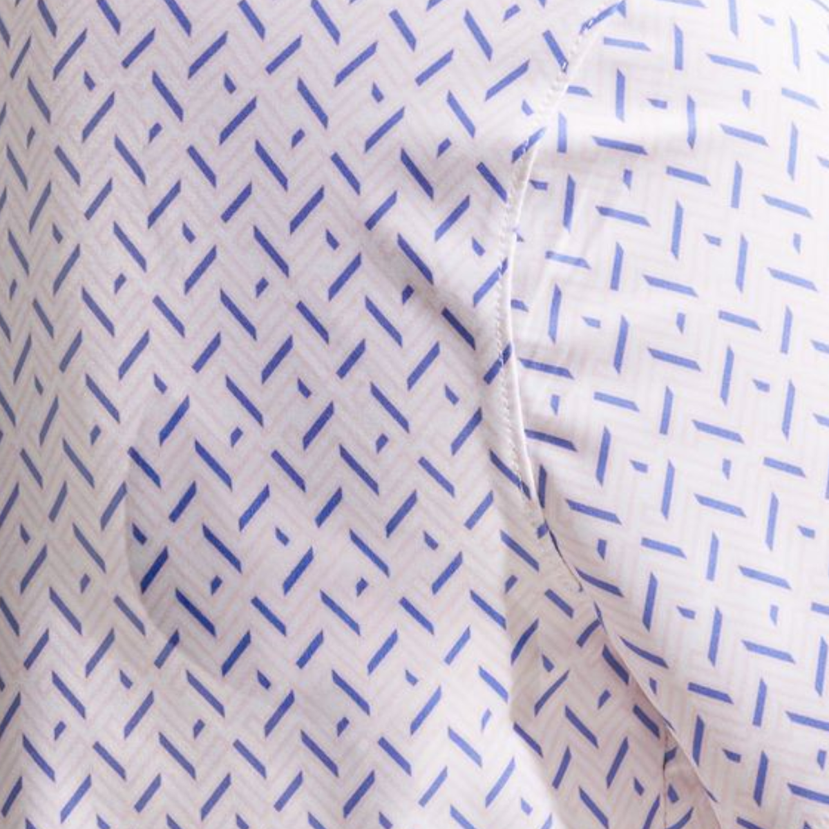 Nike 2026 PGA Championship Women's Victory Print Polo in White - Pattern Close Up