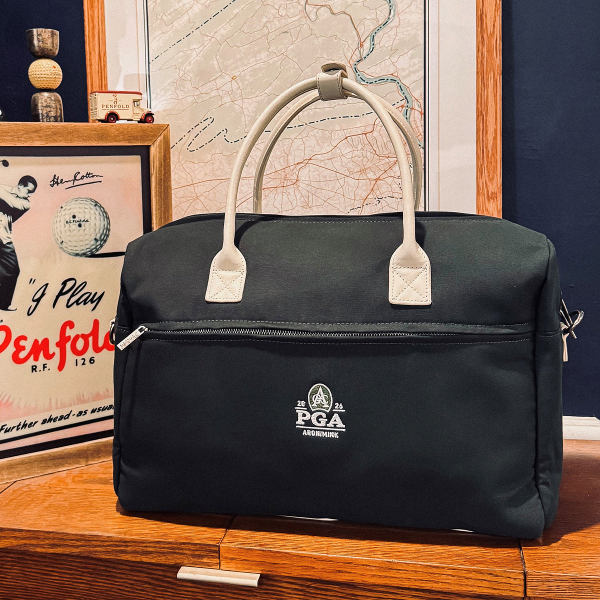 Penfold 2026 PGA Championship Canvas Duffel in Green - Styled