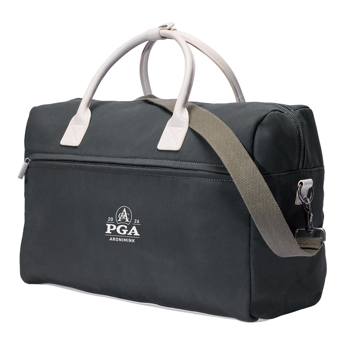 Penfold 2026 PGA Championship Canvas Duffel in Green - Front View