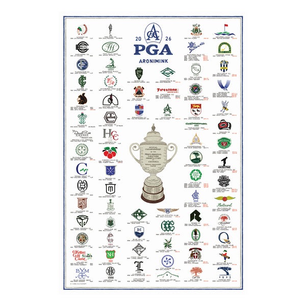 【値下げ】PGA TOUR ゴルフタペストリー Official PGA Championship Posters & Signs - PGA Shop