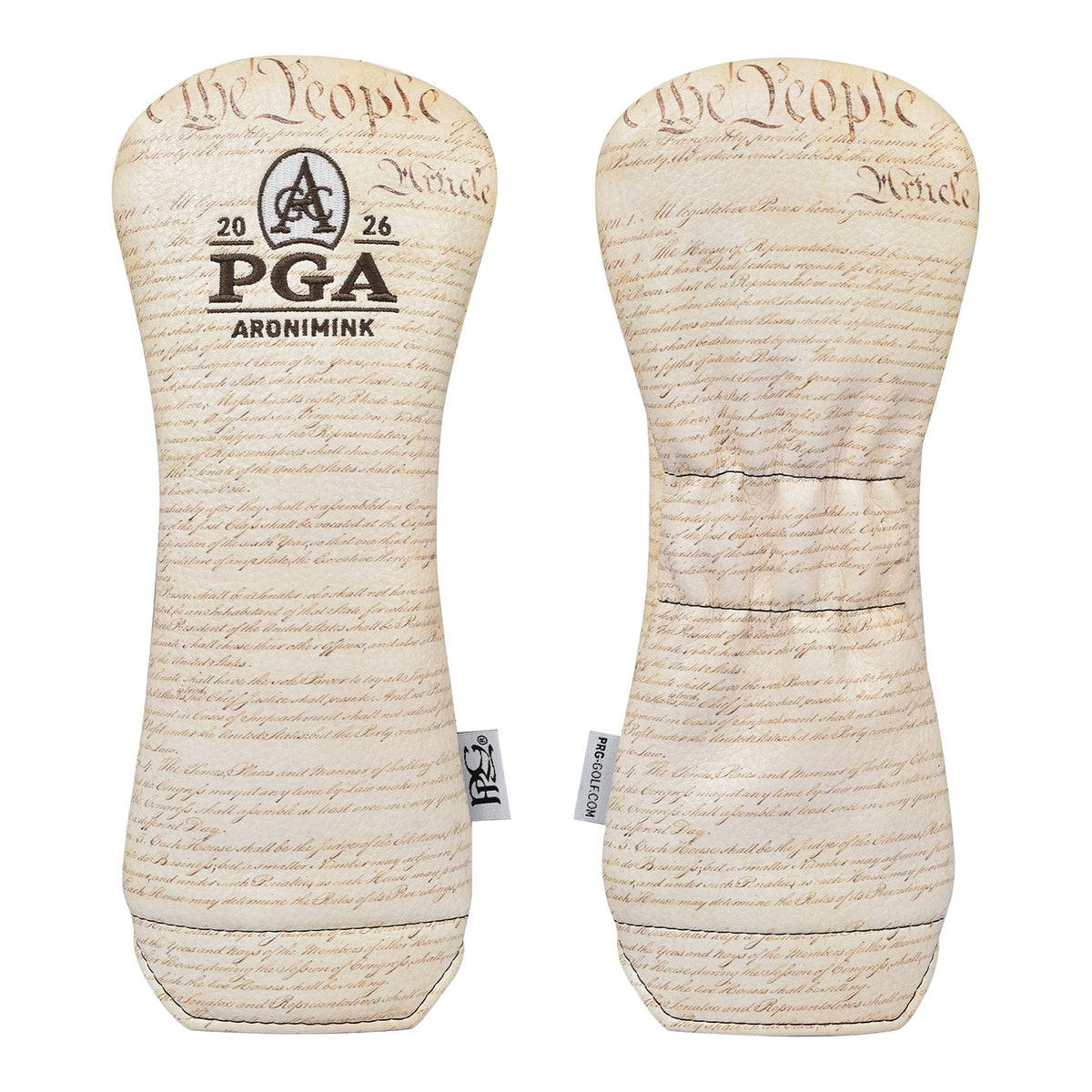 PRG Golf 2026 PGA Championship Constitution Hybrid Cover - Front and Back
