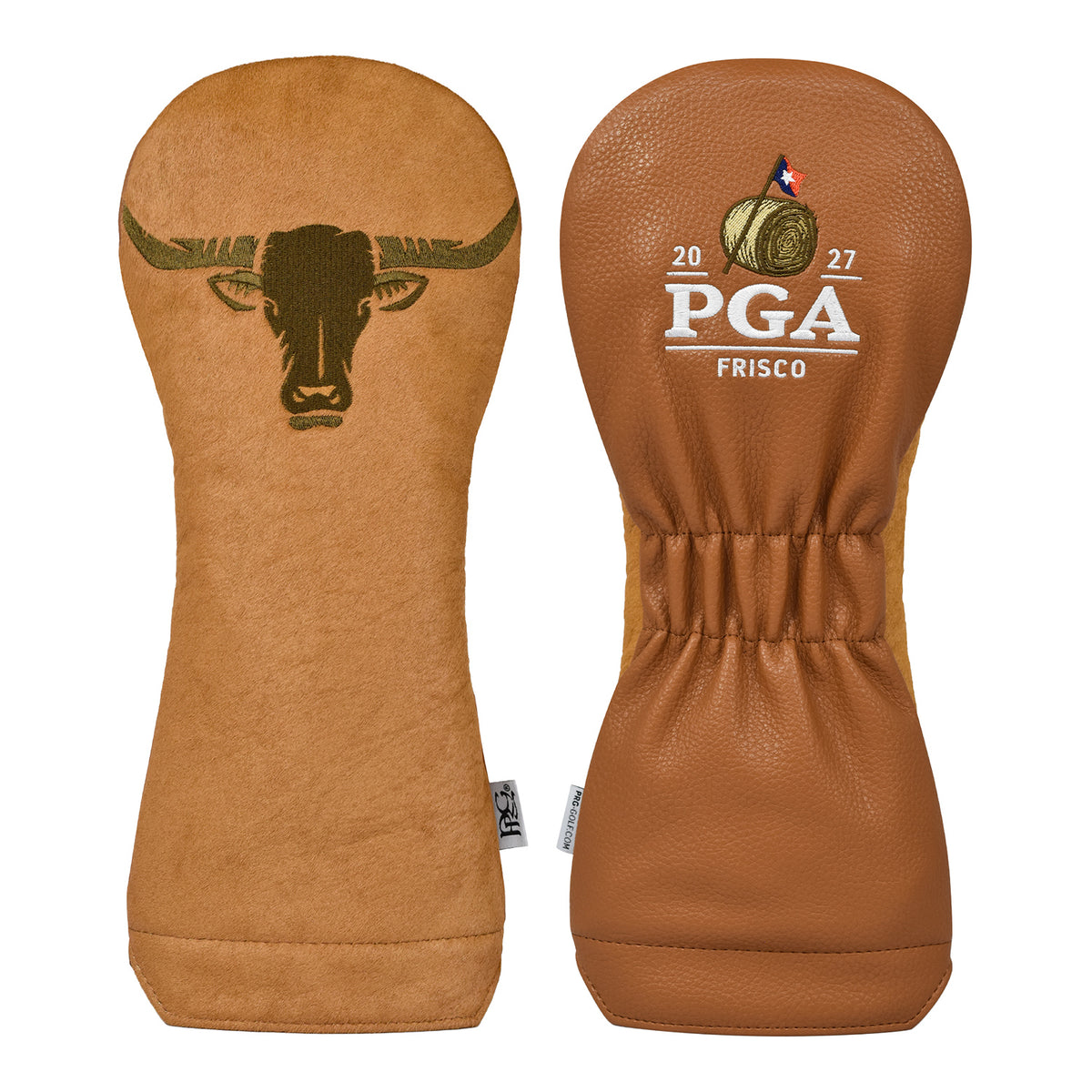 PRG Golf 2027 PGA Championship Horse Hair Driver Cover - Front and Back