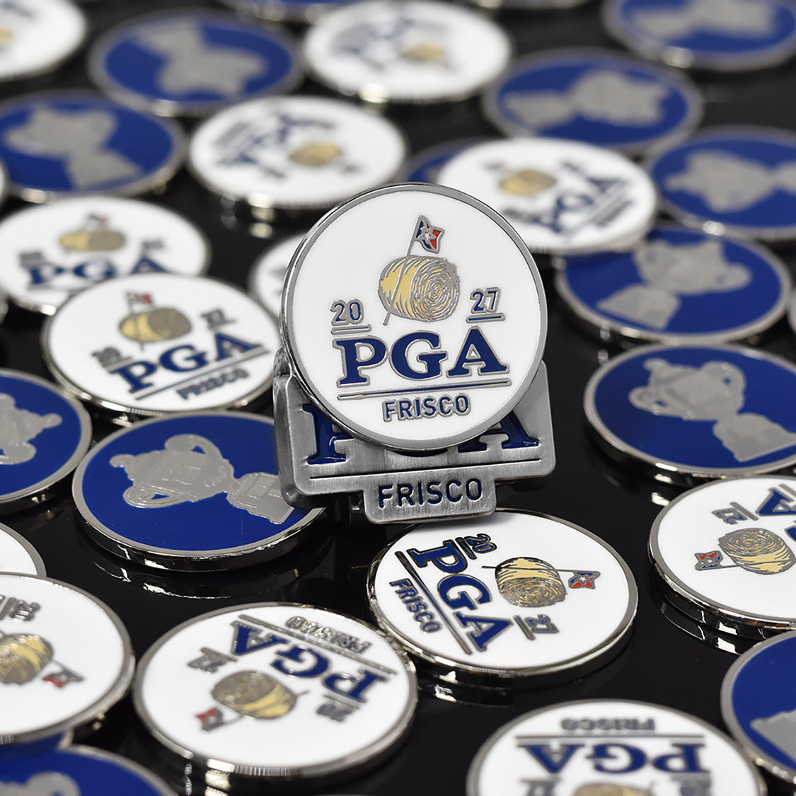 PRG Golf 2027 PGA Championship Hat Clip and Ball Mark Set - Together