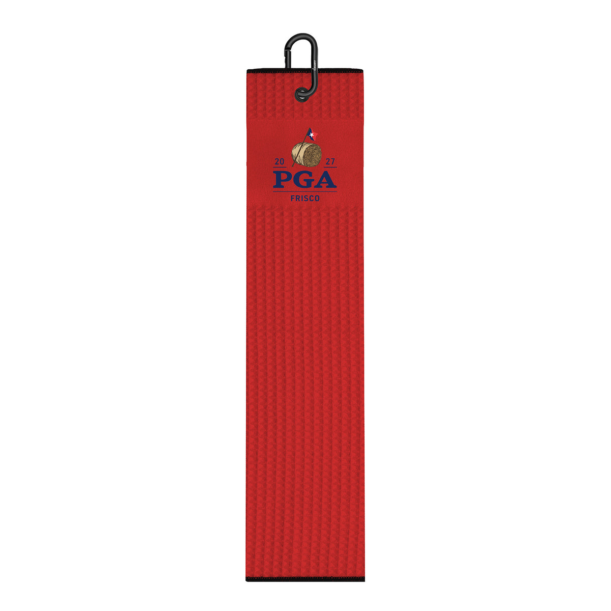 Dynamic 2027 PGA Championship Premier Microscrubber in Red - Front