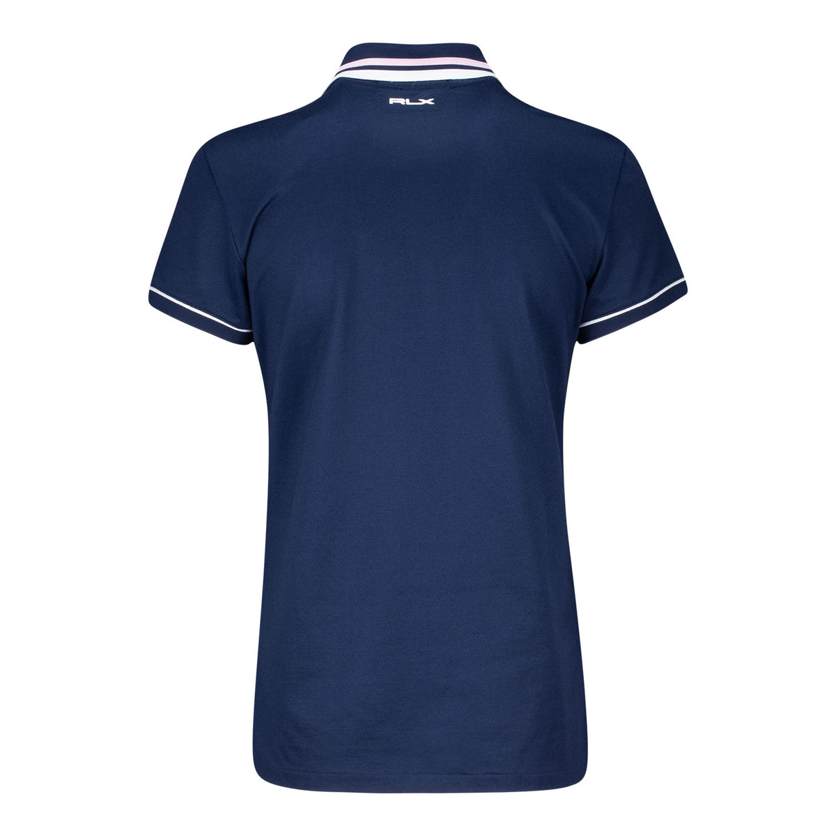 Ralph Lauren 2025 PGA Championship Women's Val Pique Polo in Refined Navy - Back View