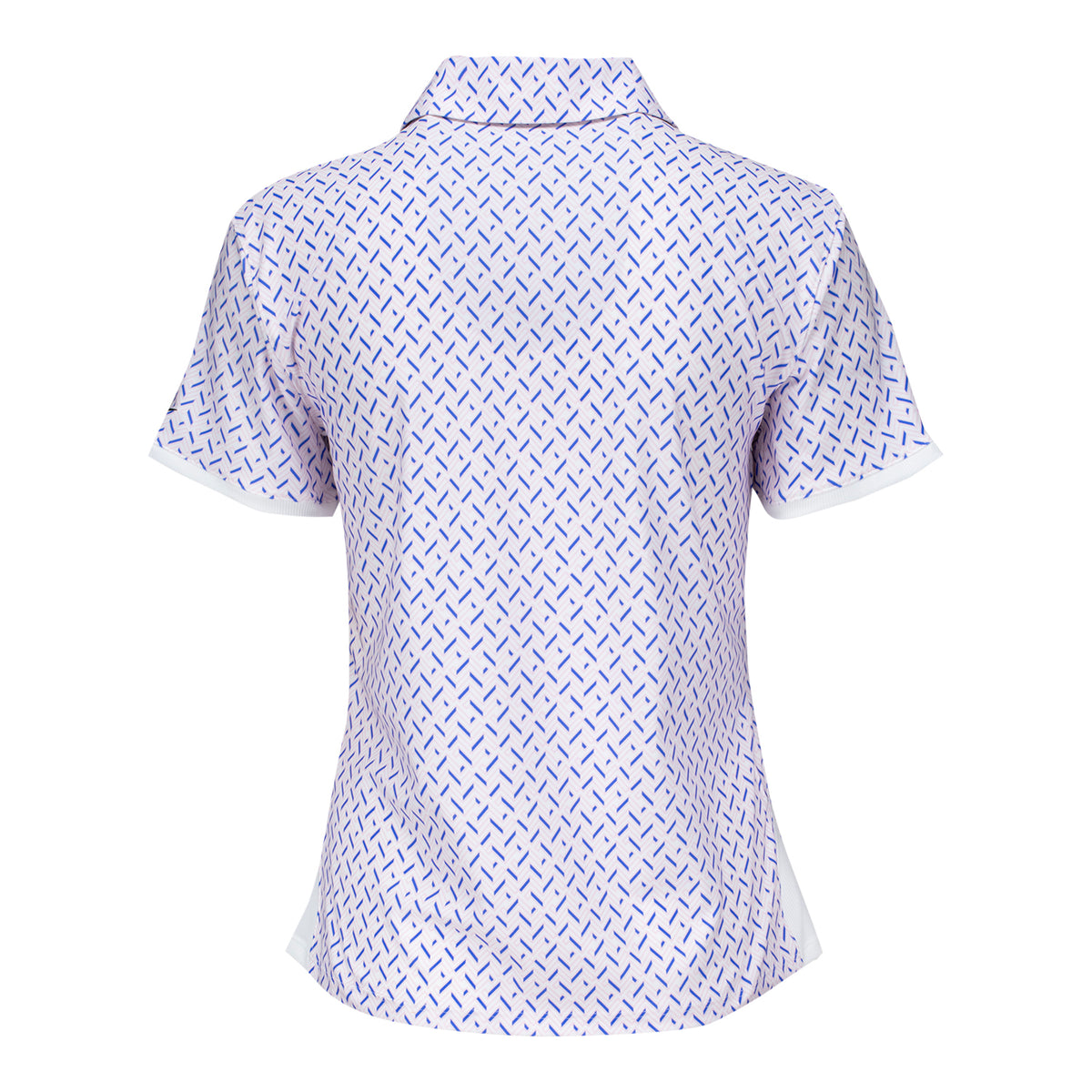 Nike 2026 PGA Championship Women's Victory Print Polo in White - Back View