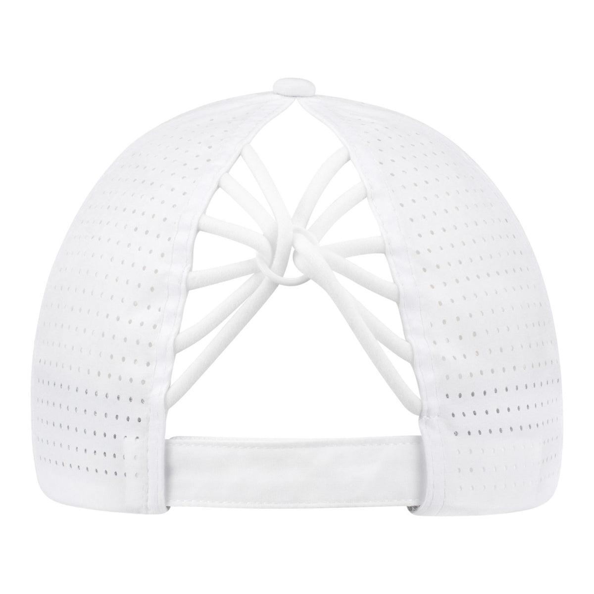 VimHue 2026 PGA Championship Women's Sun Goddess Performance Hat in White - Back View