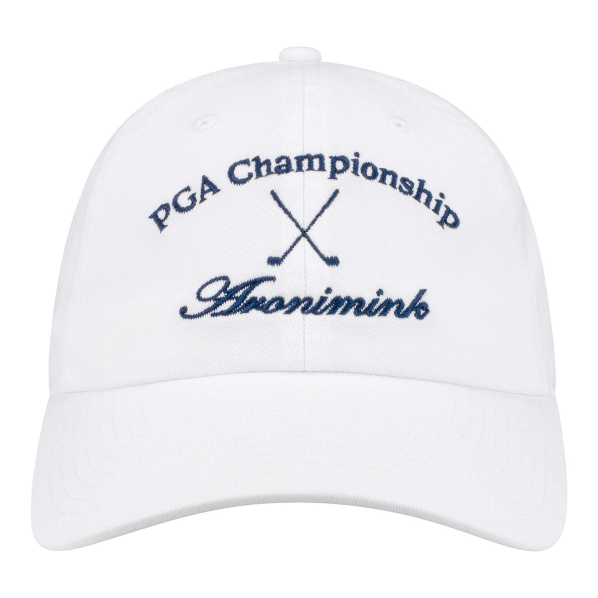 Ahead 2026 PGA Championship Women's Coaster Performance Hat in White - Front View