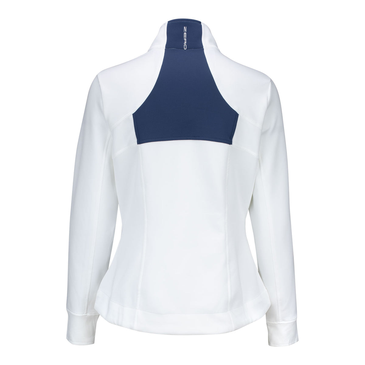 Zero Restrictions Ladies Mikaela Full Zip Jacket in White - Back View