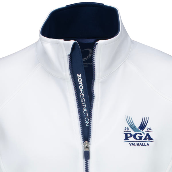 Zero Restriction Ladies Mikaela Full Zip Jacket in White