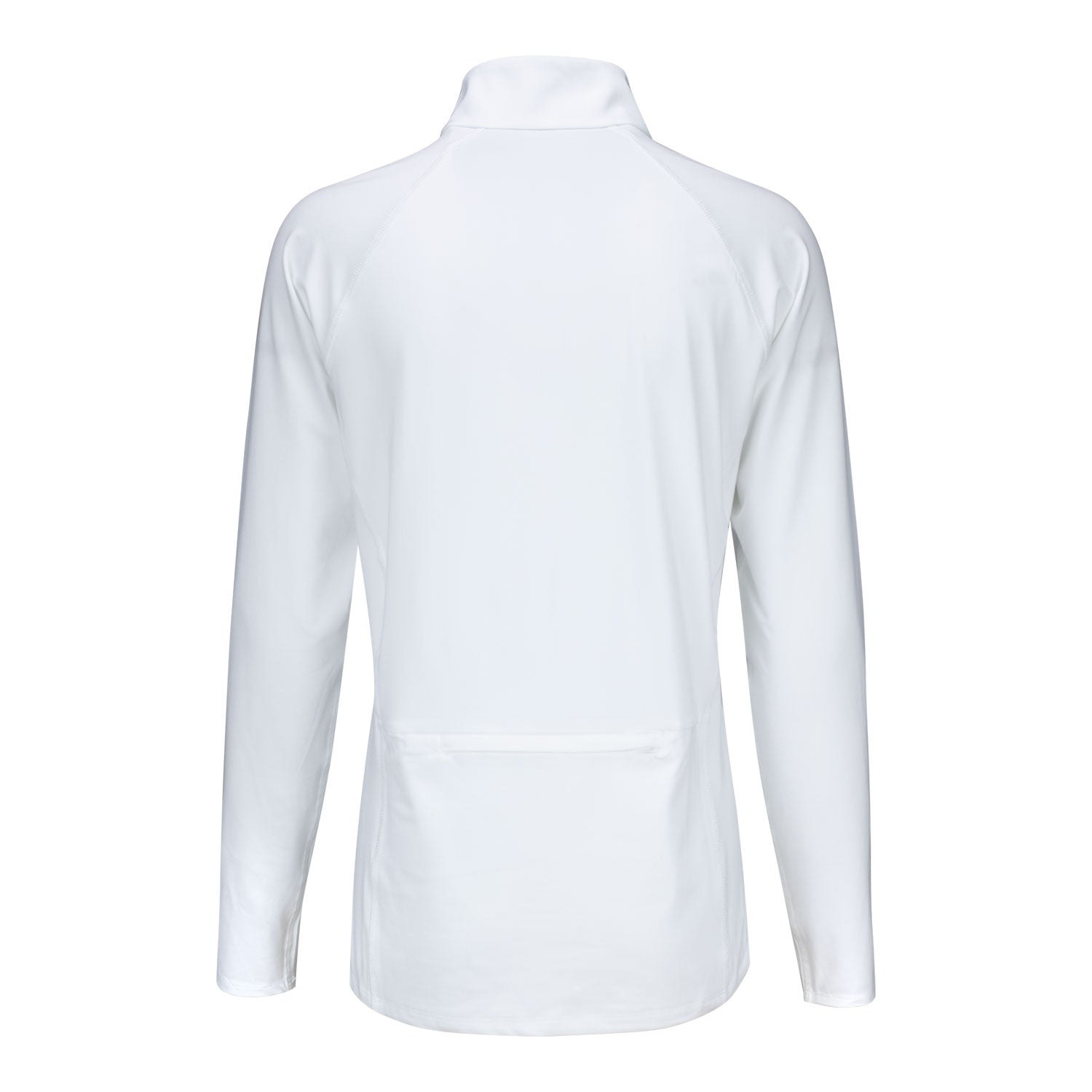 Ralph Lauren 2024 PGA Championship Ladies Lightweight Airflow Quarter Zip in White - Front View
