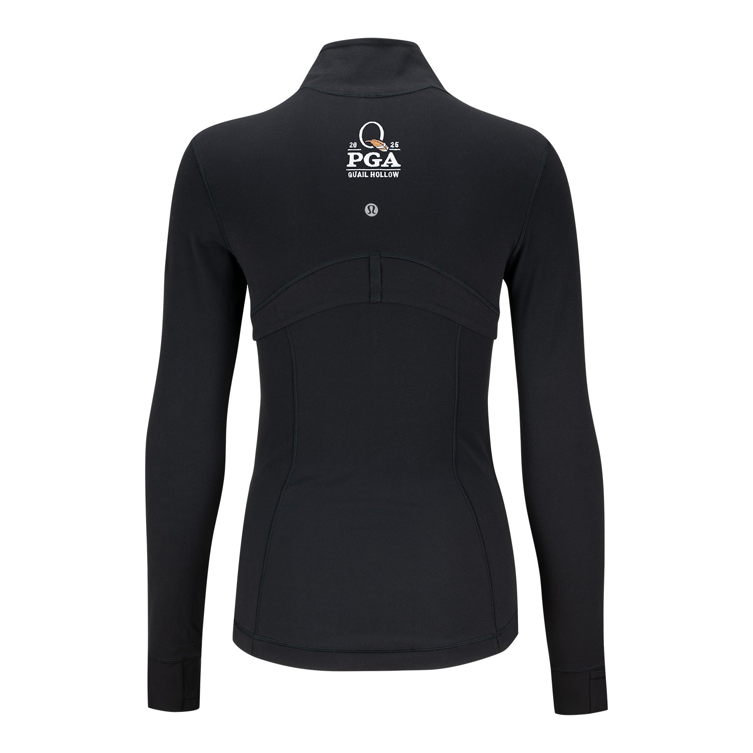 lululemon 2025 PGA Championship Women's Nulu Define Jacket in Black - Front View