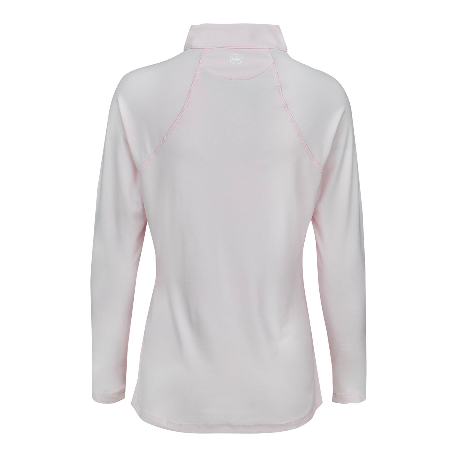 Peter Millar 2025 PGA Championship Ladies Melange Raglan Sleeve Perth in Pearl Pink - Front View