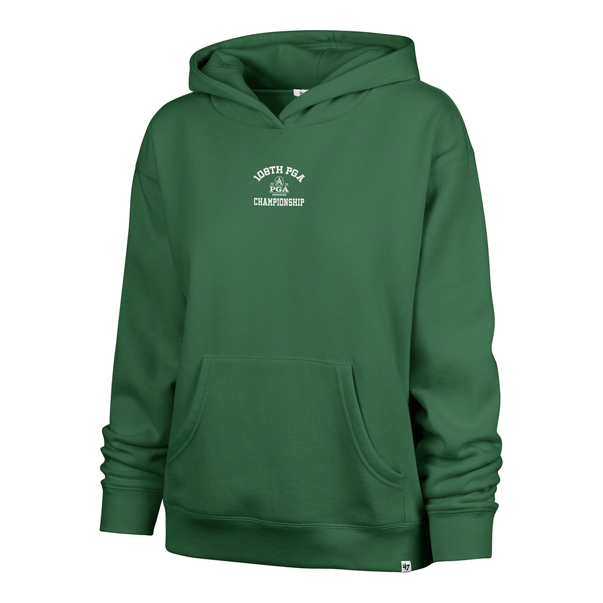 '47 Brand 2026 PGA Championship Women's Naomi Hoodie in Kelly Green - Front View