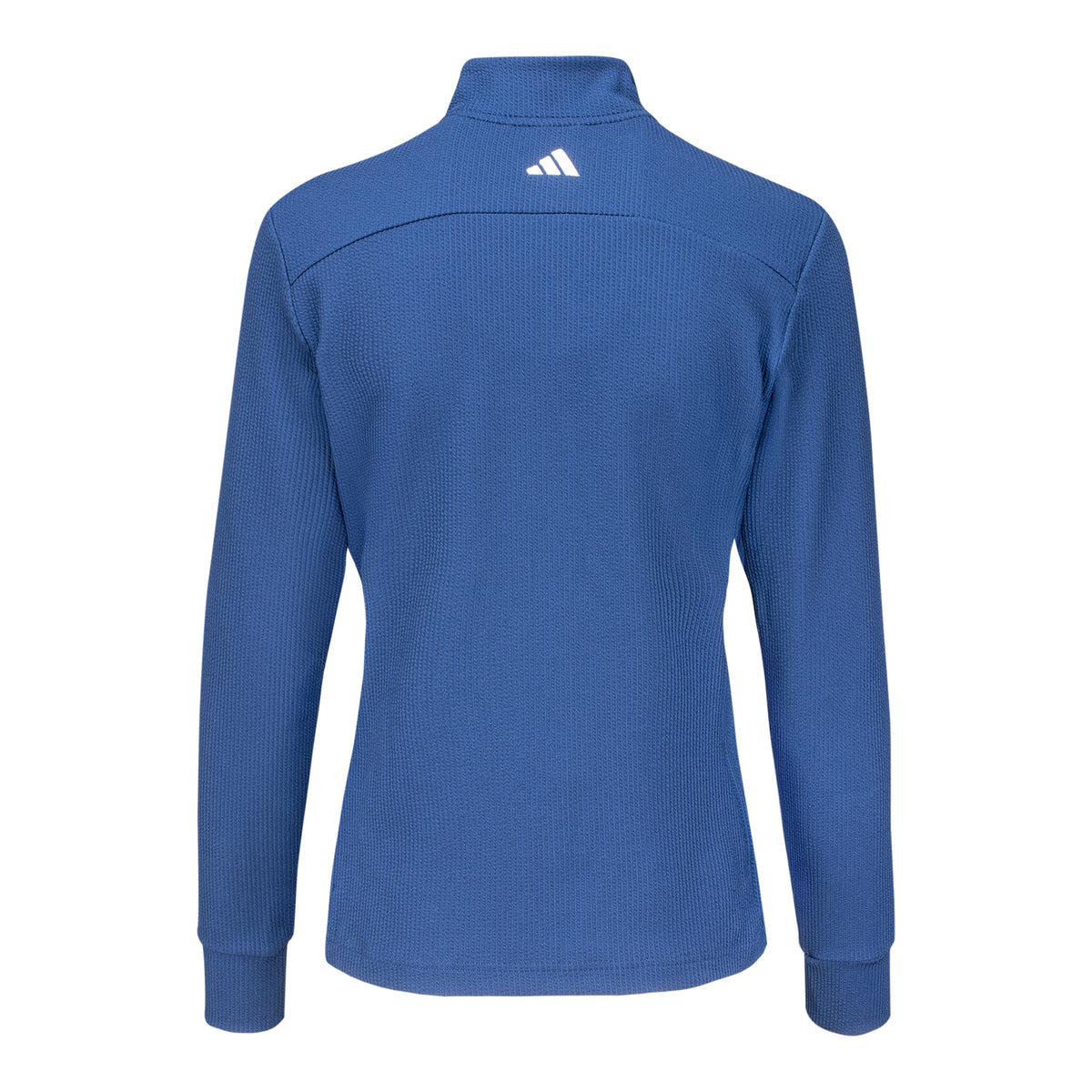 Adidas 2026 PGA Championship Women's Performance Texture Full Zip Jacket in Collegiate Navy - Back View