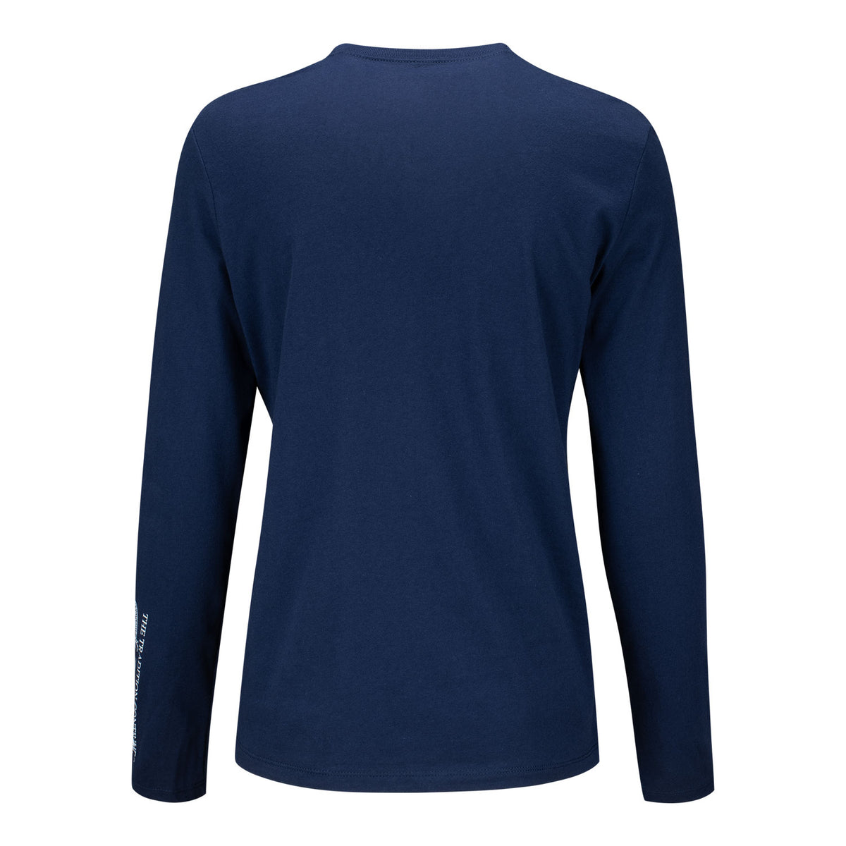 Ahead 2024 PGA Championship Ladies Collage Sleeve Long Sleeve T-Shirt in Navy - Back View
