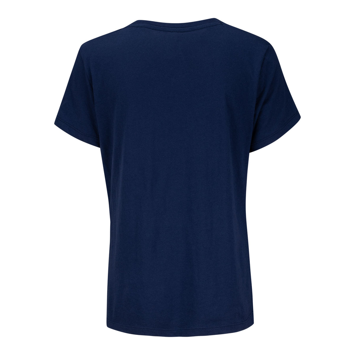 Under Armour 2026 PGA Championship Women's Performance Cotton Crew T-Shirt in Midnight Navy - Back View
