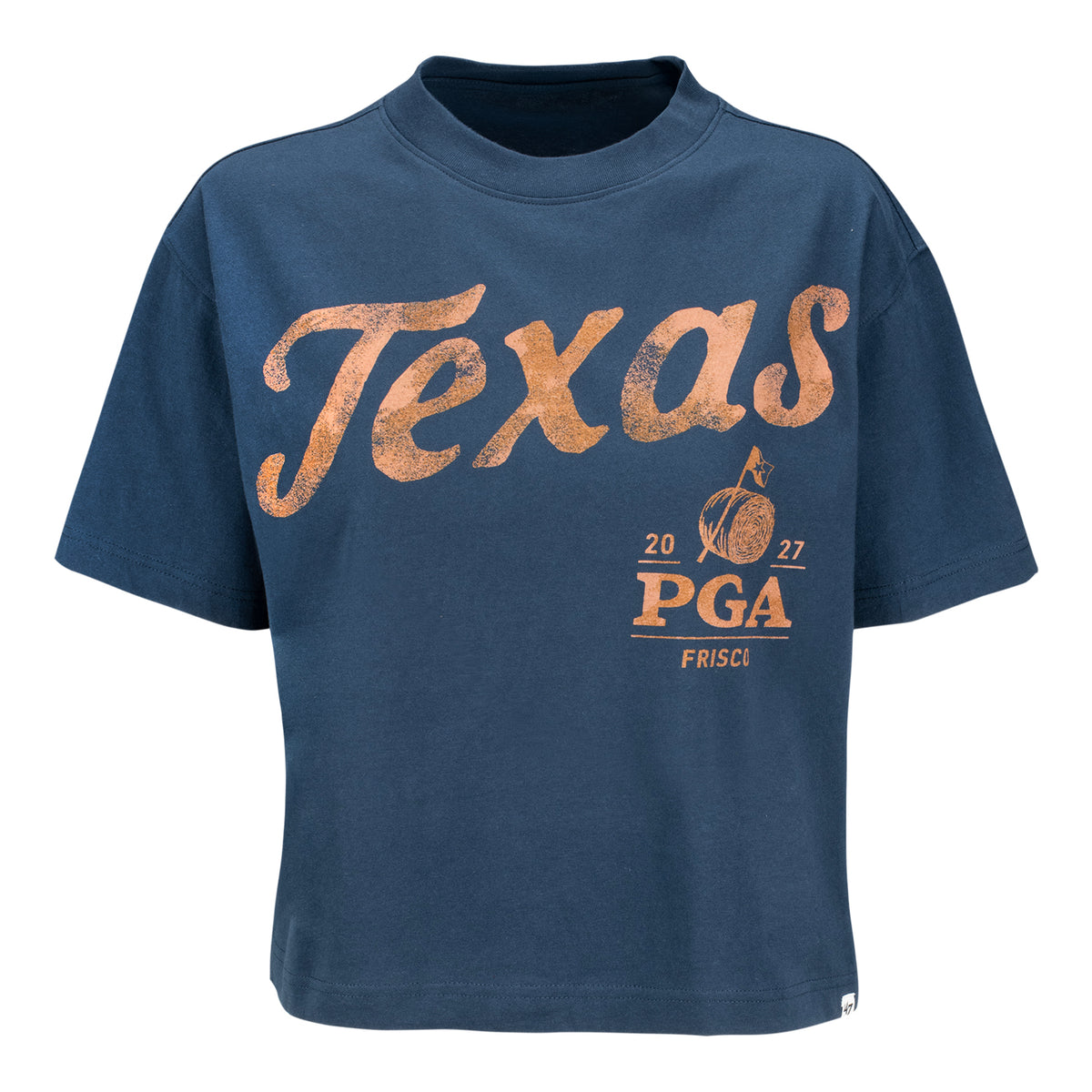 '47 Brand 2027 PGA Championship Women's Reed City T-Shirt in Atlas Blue - Front