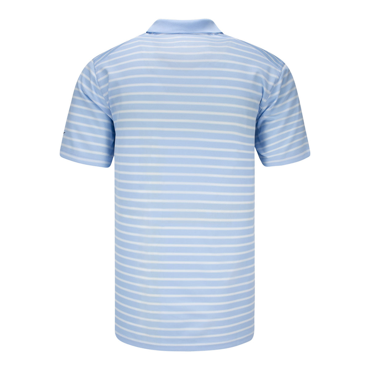 Nike 2024 PGA Championship Victory Stripe Polo in Light Blue and White - Back View