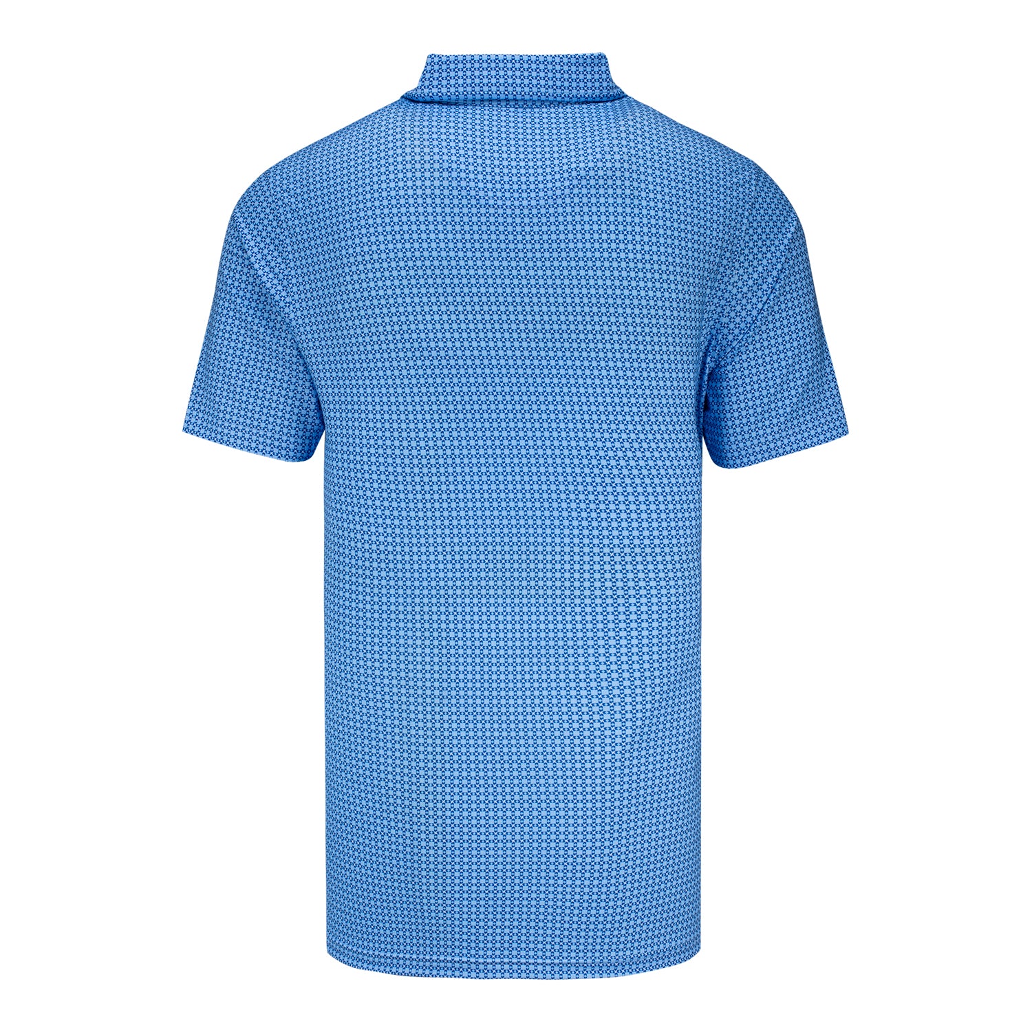 Fairway and Greene 2025 PGA Championship Bellinger Pattern Polo in Bluff - Front View