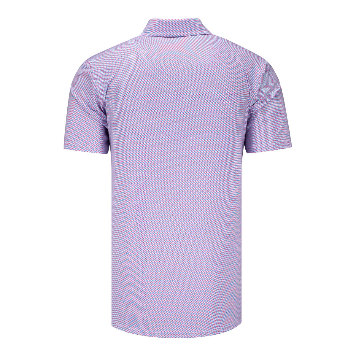 Holderness & Bourne 2026 PGA Championship Norman Polo in Cabernet and Horizon Blue - Back View