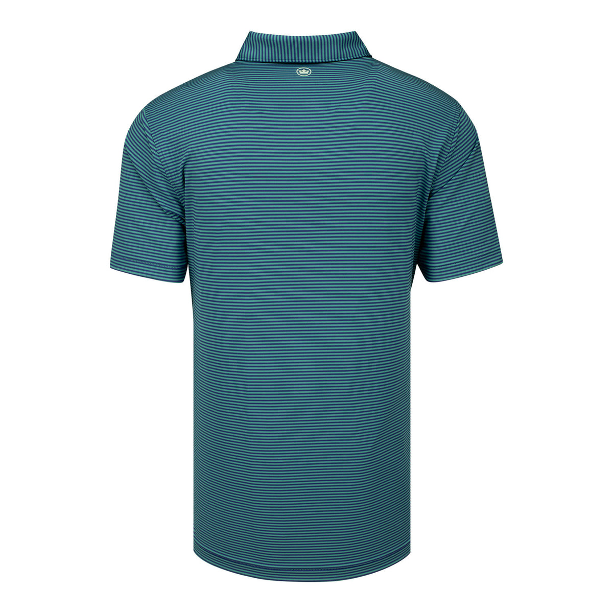 Peter Millar 2026 PGA Championship Hales Performance Jersey Polo in Sport Navy - Back View