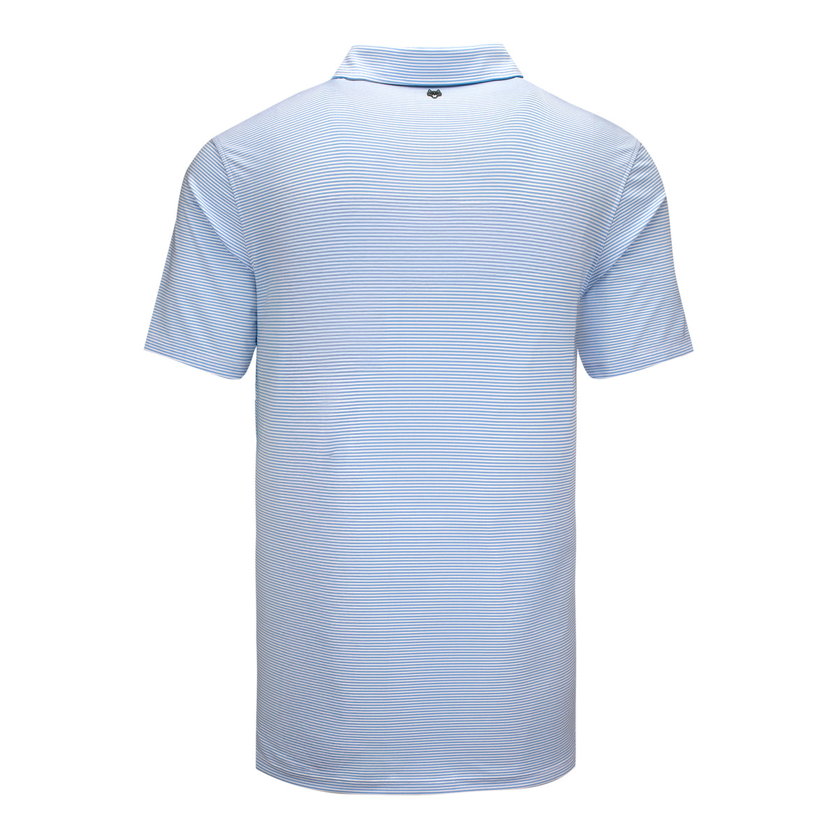 Greyson 2026 PGA Championship Saranac Polo in Wolf Blue and Arctic - Back View
