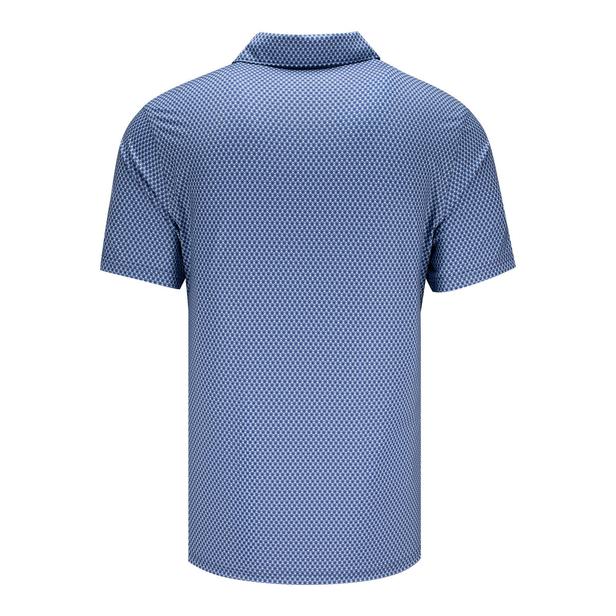 Nike 2026 PGA Championship Velocity Floral Polo in Work Blue and White - Back View