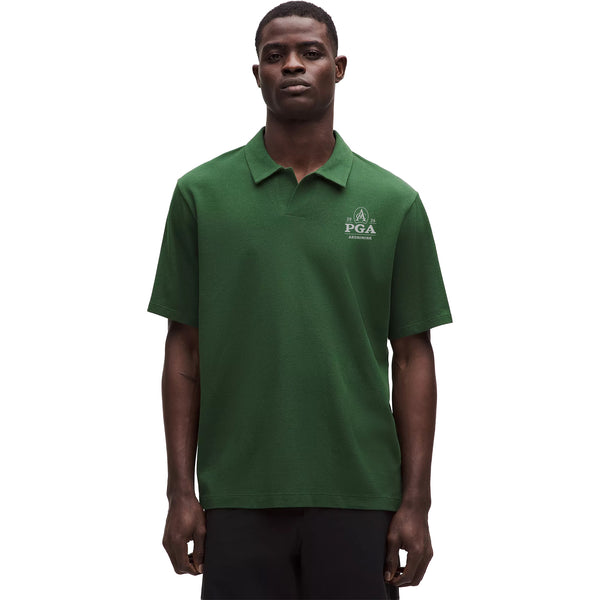 lululemon 2026 Pique Performance Johnny-Collar Polo in Ivy Grove
