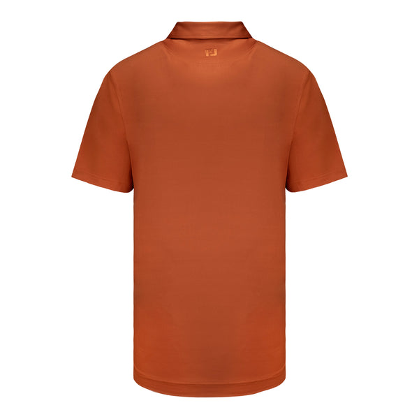 FootJoy 2027 PGA Championship Solid Lisle Polo in Orange Reset