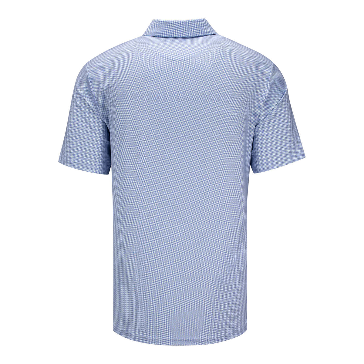 Ralph Lauren 2027 PGA Championship Lightweight Airflow Jersey Deco Polo in Fall Blue Beekman - Back View