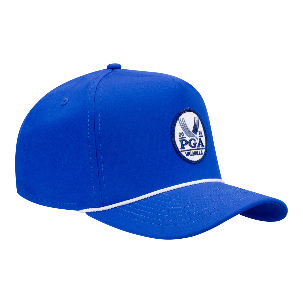 Imperial 2024 PGA Championship 5054 The Wrightson Performance Hat in Royal / White - Angled Right Side View