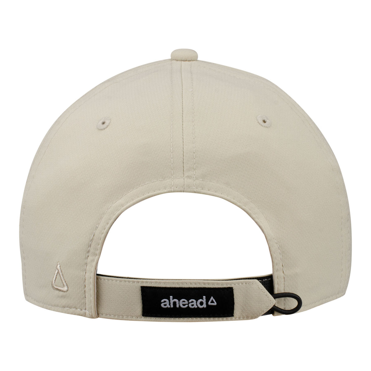 Ahead 2024 PGA Championship Unstructured Tech Hat in Khaki - Back View