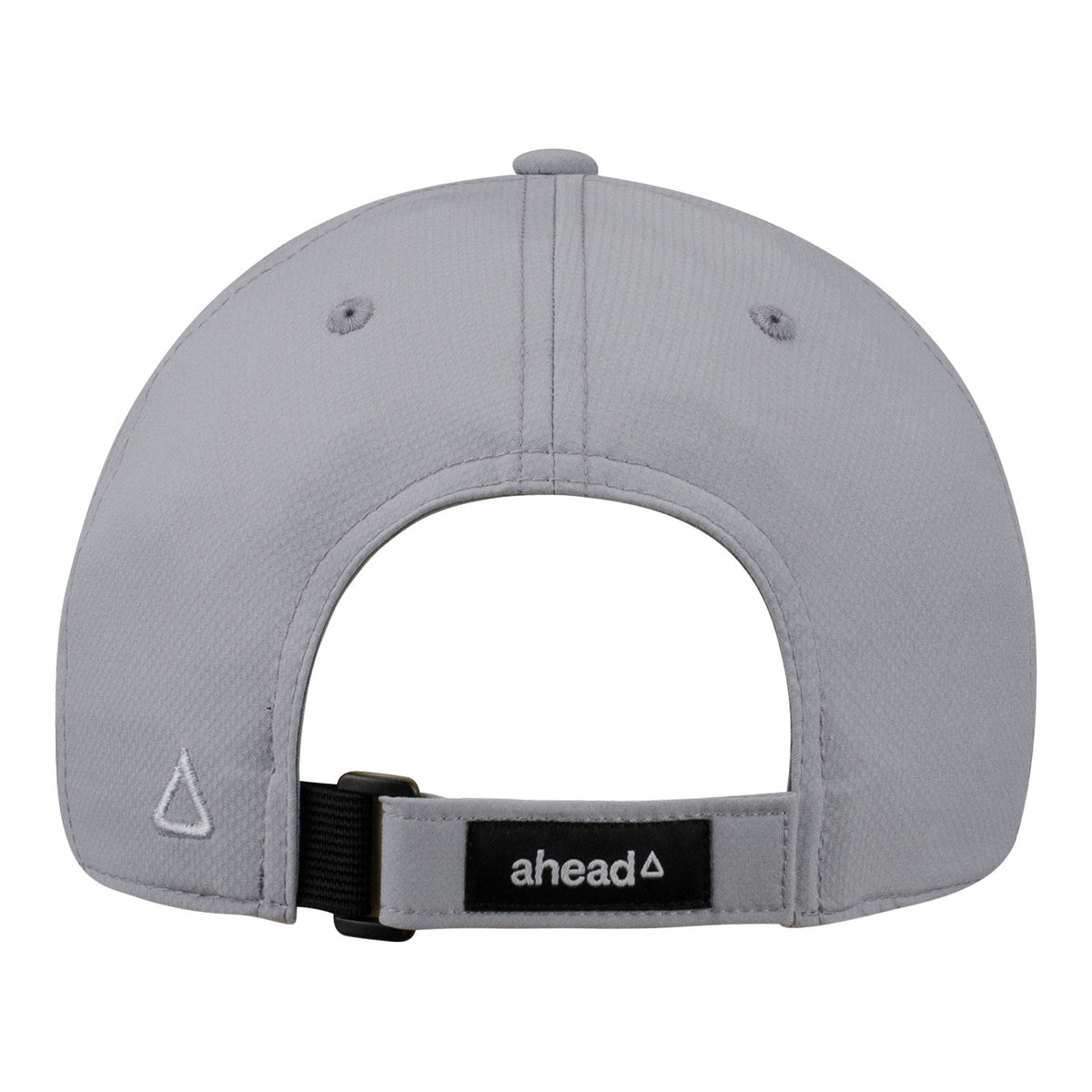 Ahead 2024 PGA Championship Structured Tech Hat in Light Grey - Back View