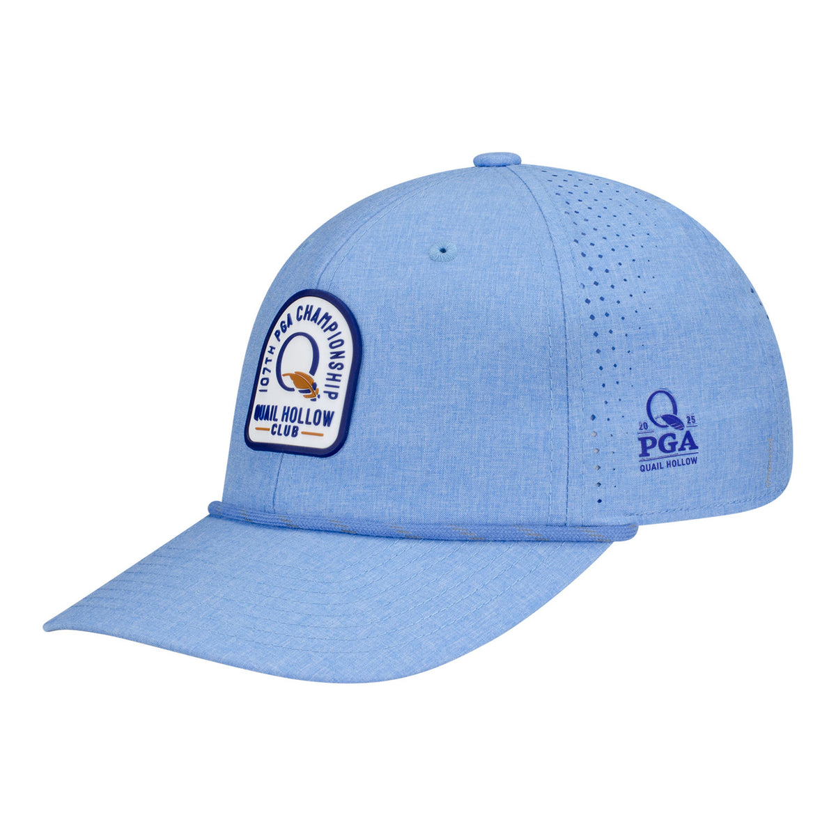 Imperial 2025 PGA Championship Vapor Hat in Heather Cool Blue - Angled Left Side View