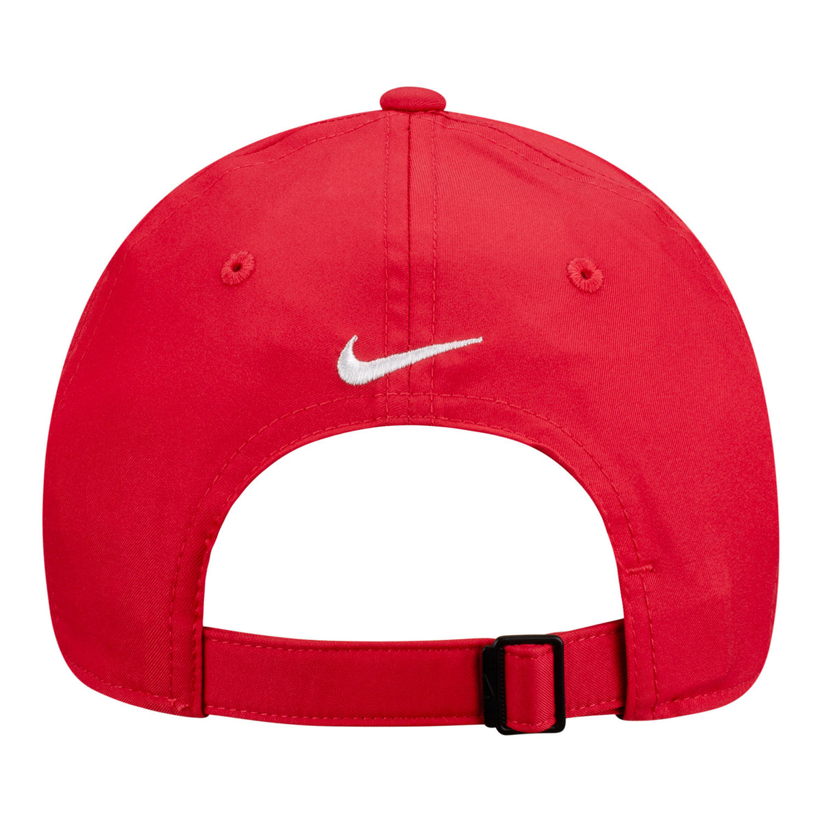 Nike 2025 PGA Championship Dri-Fit Club Hat in University Red - Back View