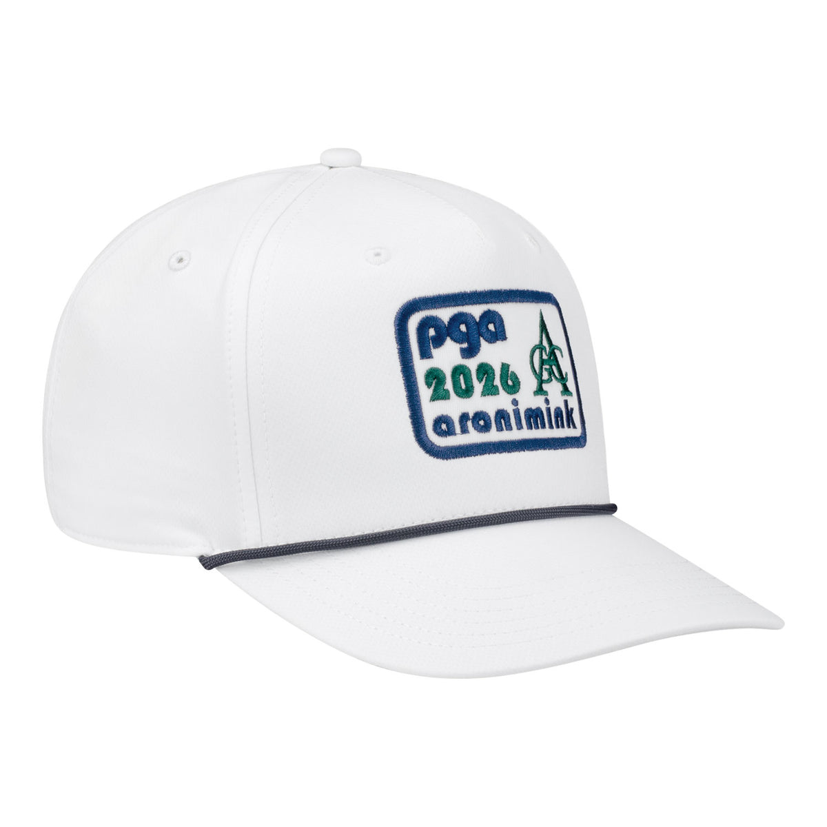 Ahead 2026 PGA Championship Alto Rope Hat in White - Angled Front Right View