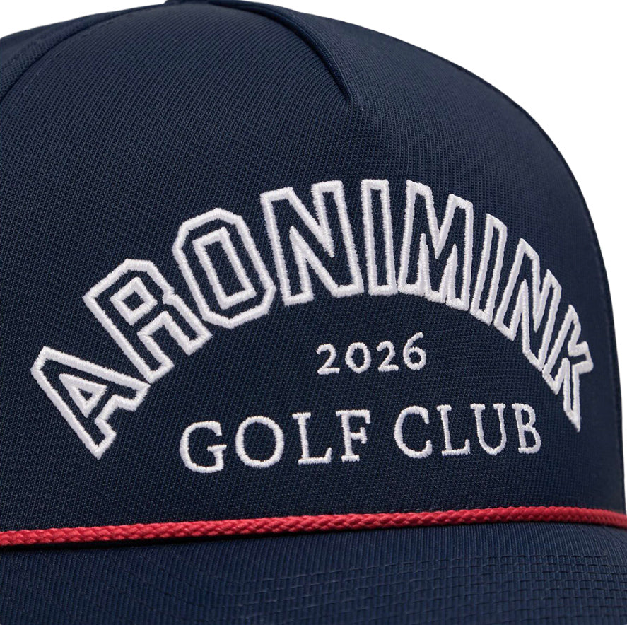 G/Fore 2026 PGA Championship Stretch Twill Rope Snapback in Twilight Blue - Decoration Close Up