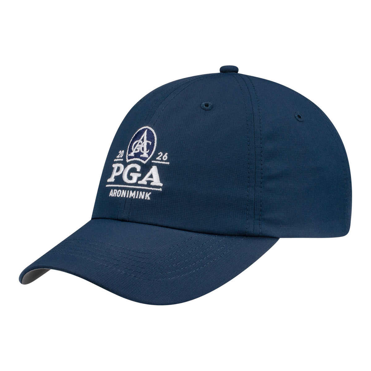 Imperial 2026 PGA Championship Original Performance Hat in True Navy - Angled Front Left View
