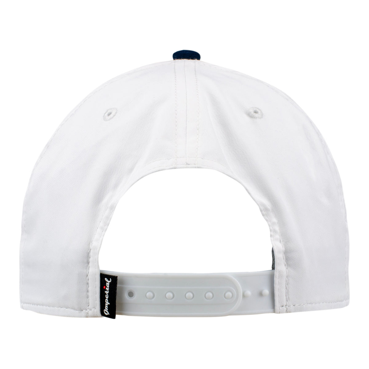 Imperial 2026 PGA Championship Wrightson Two-Tone Rope Hat in White and Navy - Back View