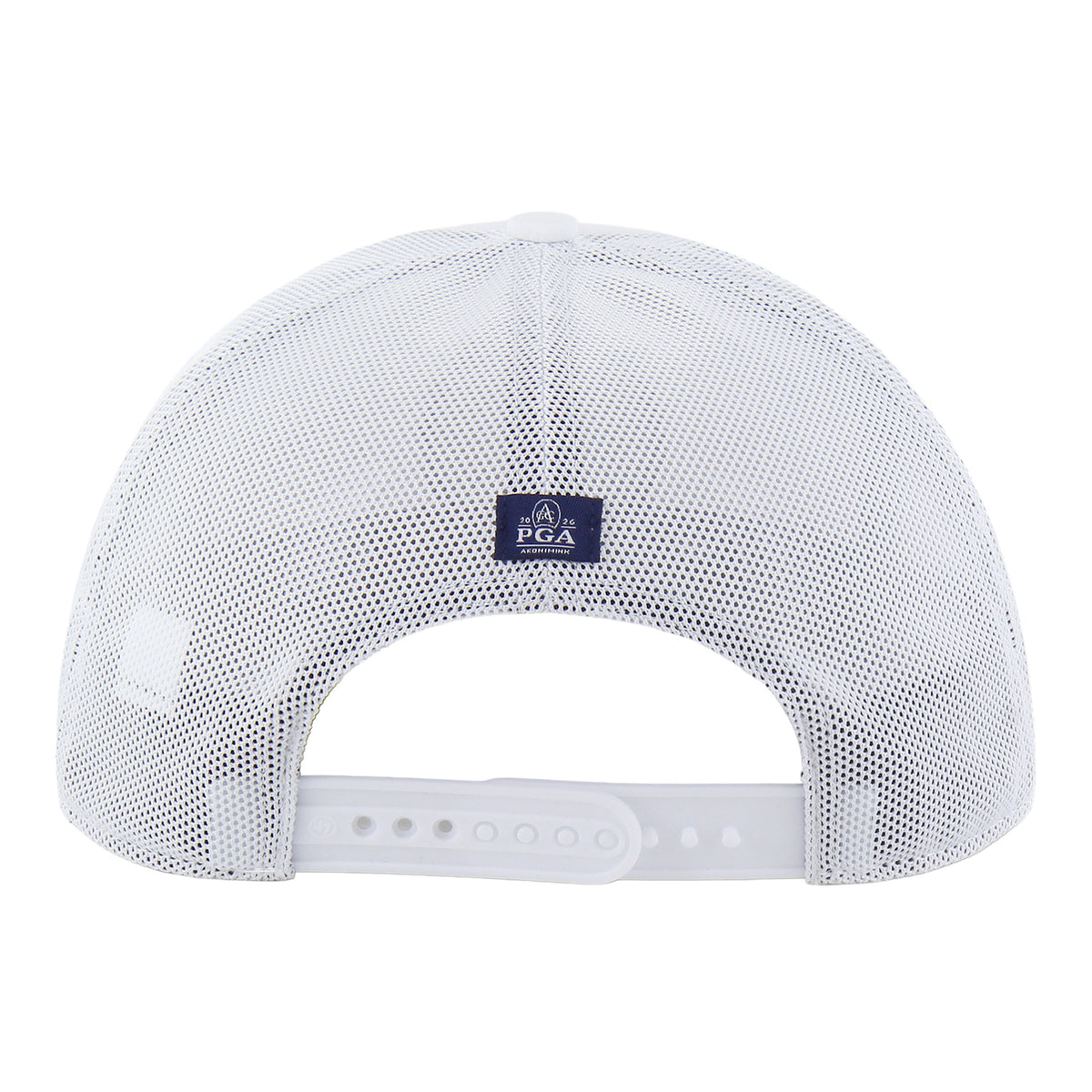 '47 Brand 2026 PGA Championship Fairway Rope Meshback Trucker Hat in White - Back View