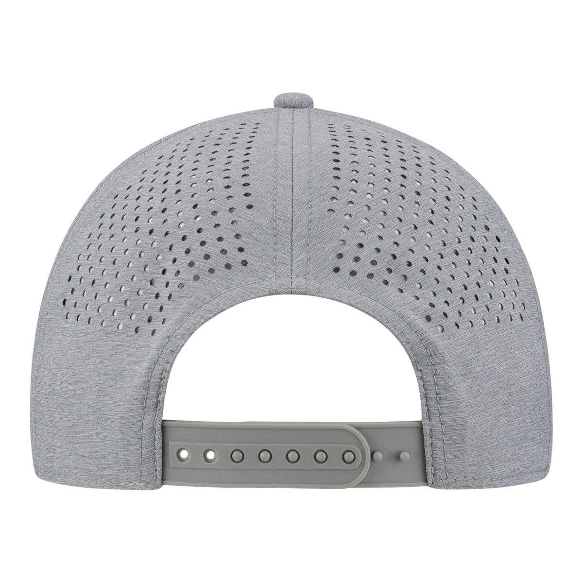 Branded Bills 2026 PGA Championship 545 Performance Series Curved 5-Panel Rope Hat in Heather Grey - Back View