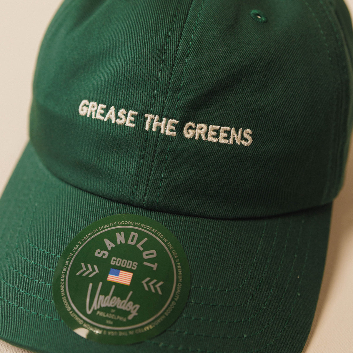 Underdog 2026 PGA Championship Grease the Greens Dad Hat in Green - Detail