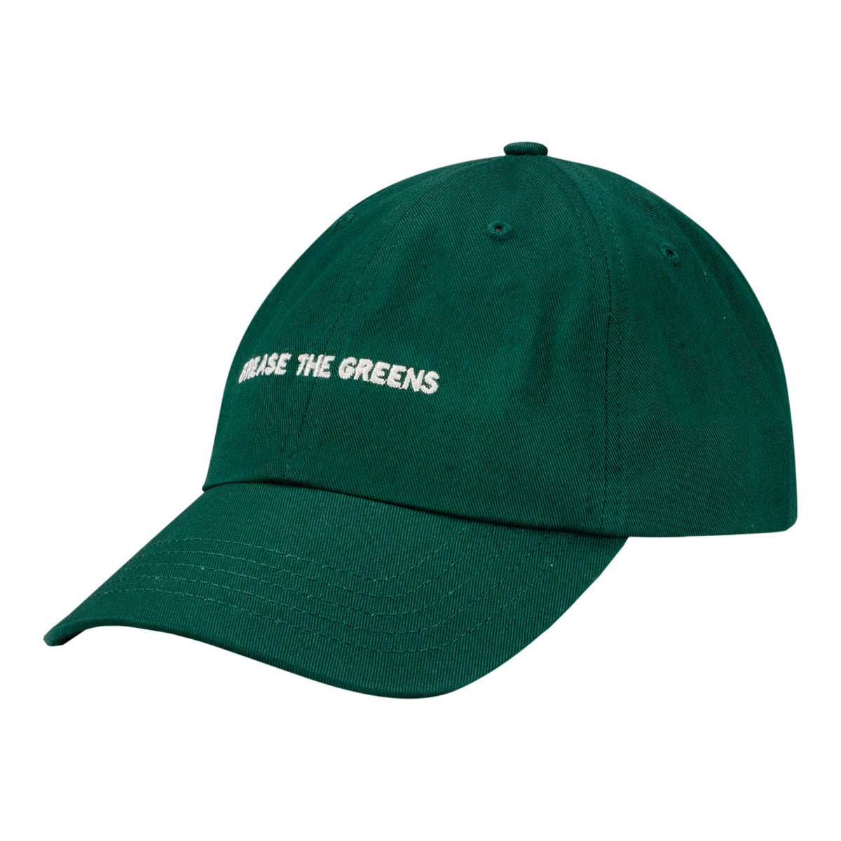 Underdog 2026 PGA Championship Grease the Greens Dad Hat in Green - Angled Front Left View