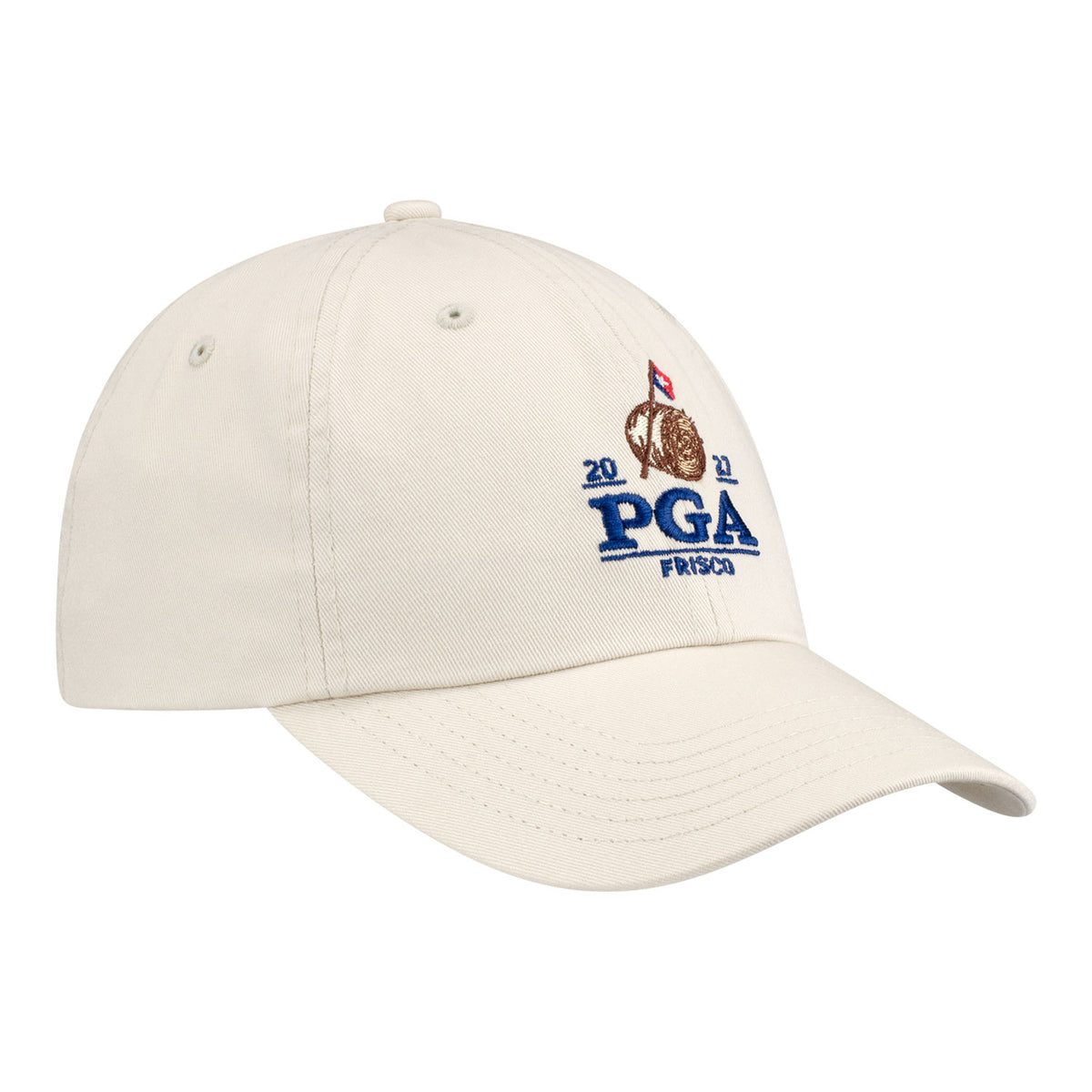 Imperial 2027 PGA Championship Original Cotton Hat in Putty Beige - Front Right View