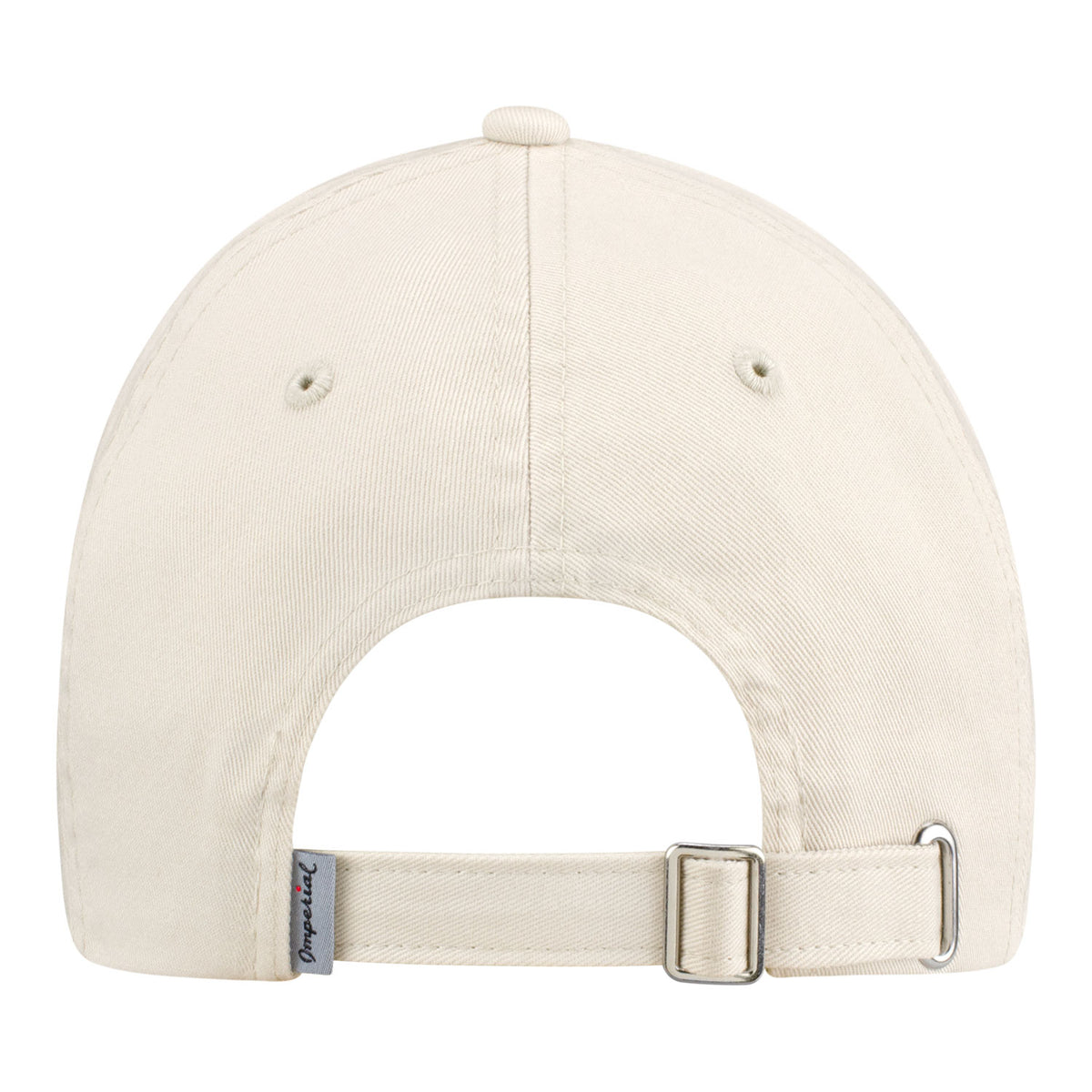 Imperial 2027 PGA Championship Original Cotton Hat in Putty Beige - Back View