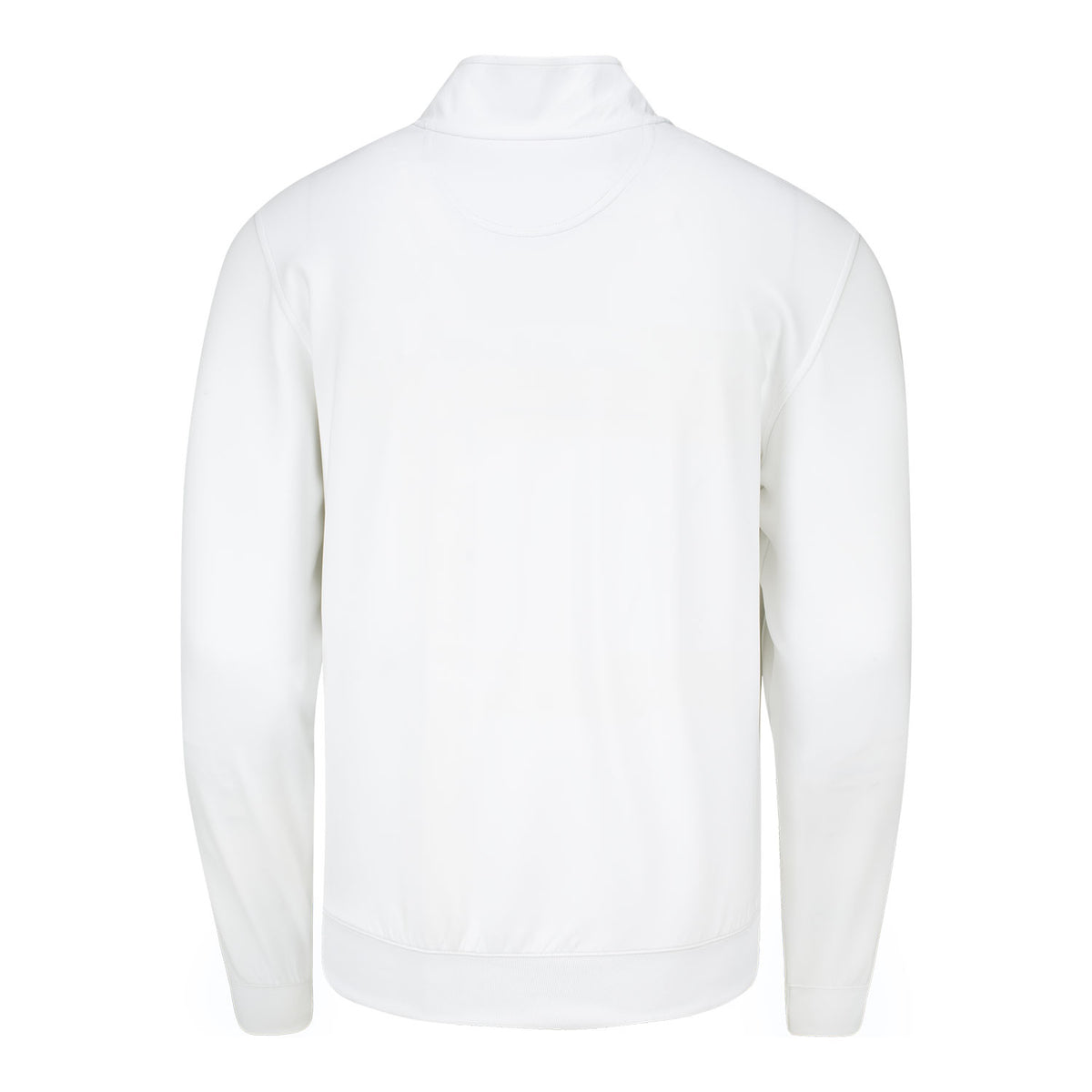 Fairway & Greene 2024 PGA Championship Contrast Collar Quarter Zip in White - Back View