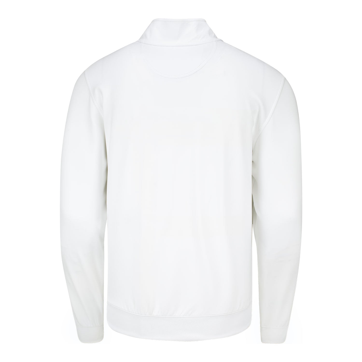 Fairway & Greene 2024 PGA Championship Contrast Collar Quarter Zip in White - Front View